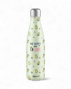 BORRACCIA IN ACCIAIO AVOCADO 500ML