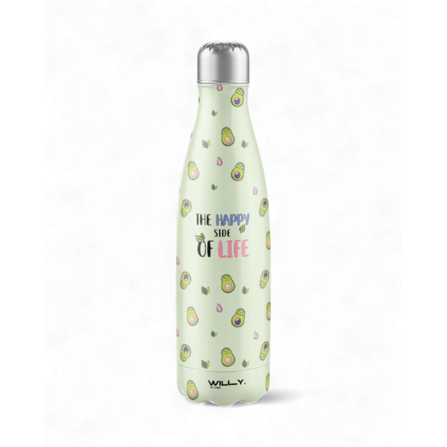 BORRACCIA IN ACCIAIO AVOCADO 500ML