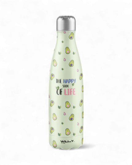 BORRACCIA IN ACCIAIO AVOCADO 500ML