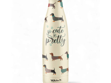 BORRACCIA IN ACCIAIO DOG 500ML