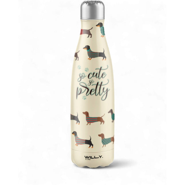 BORRACCIA IN ACCIAIO DOG 500ML