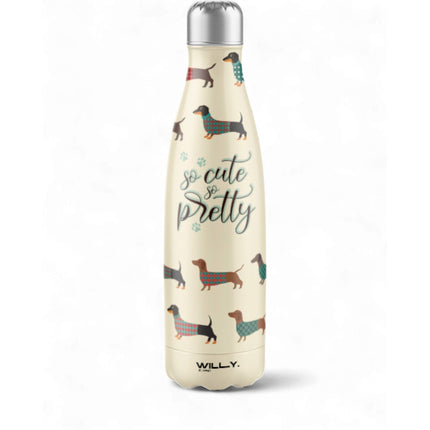 BORRACCIA IN ACCIAIO DOG 500ML