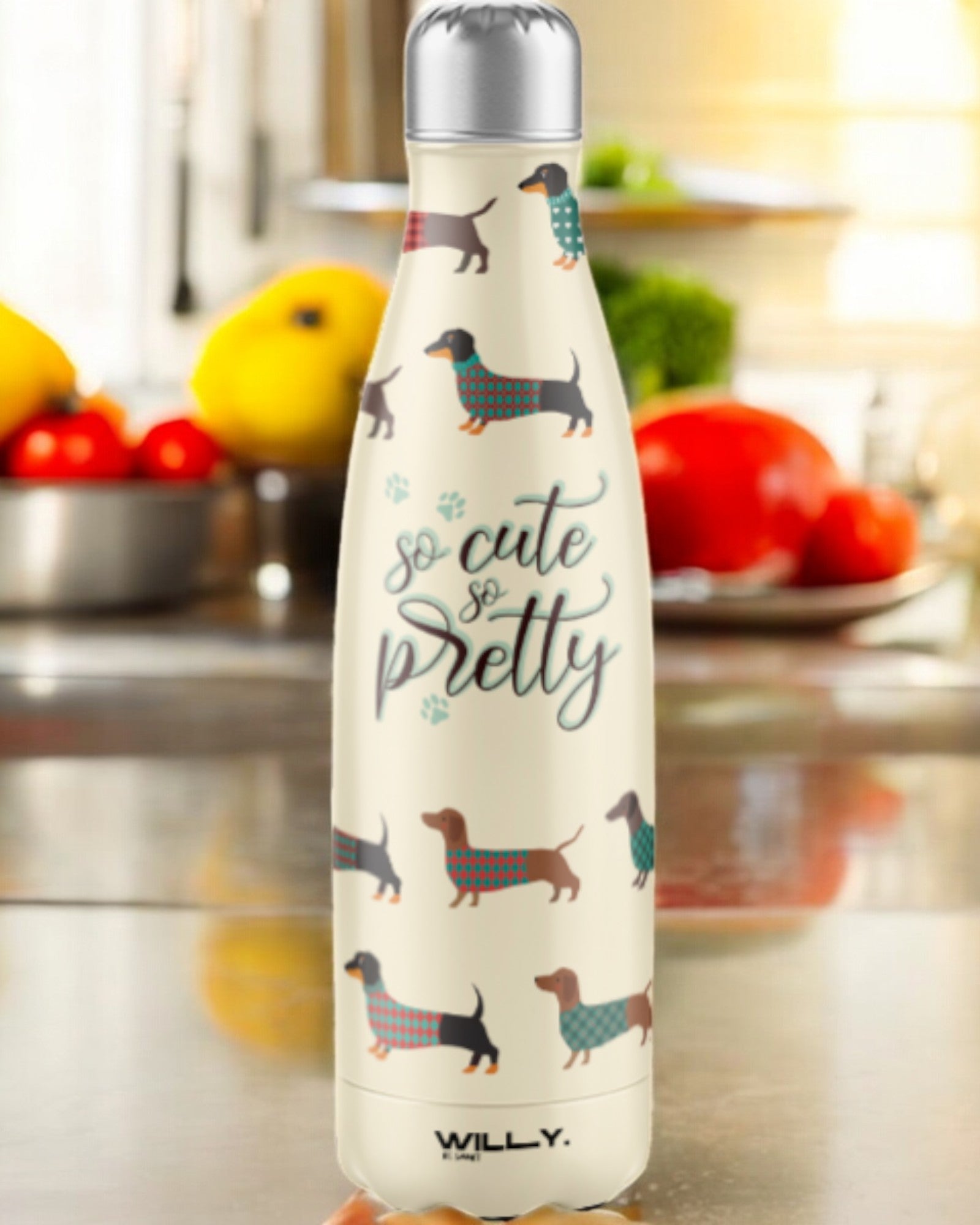 BORRACCIA IN ACCIAIO DOG 500ML