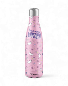 BORRACCIA IN ACCIAIO UNICORN 500ML