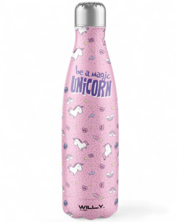 BORRACCIA IN ACCIAIO UNICORN 500ML