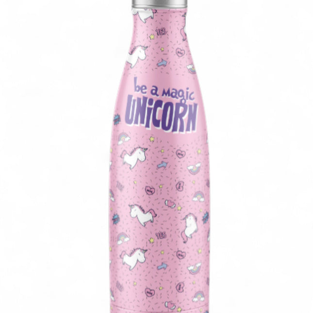 BORRACCIA IN ACCIAIO UNICORN 500ML