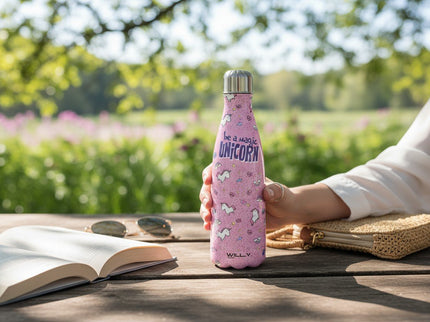 BORRACCIA IN ACCIAIO UNICORN 500ML