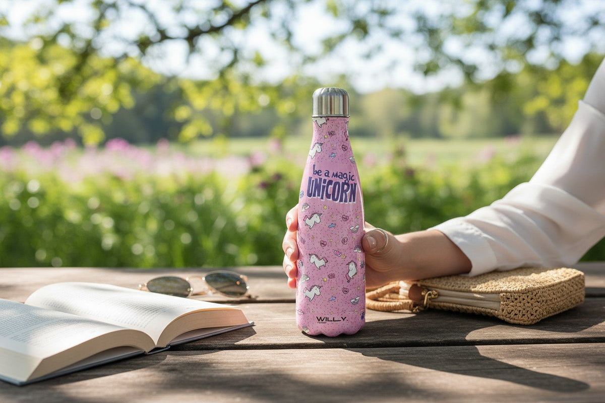 BORRACCIA IN ACCIAIO UNICORN 500ML