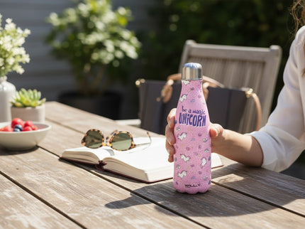 BORRACCIA IN ACCIAIO UNICORN 500ML