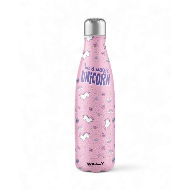 BORRACCIA IN ACCIAIO UNICORN 500ML