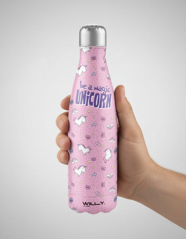 BORRACCIA IN ACCIAIO UNICORN 500ML