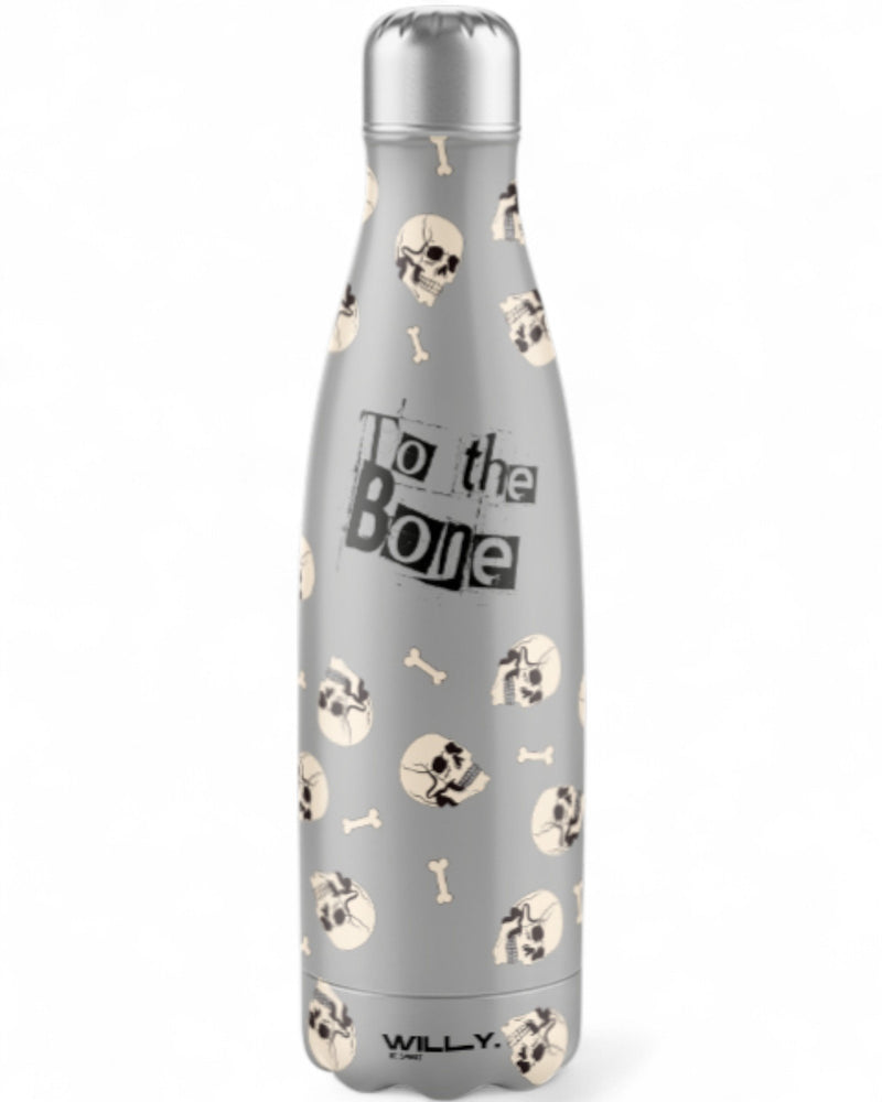BORRACCIA IN ACCIAIO SKULL 500ML