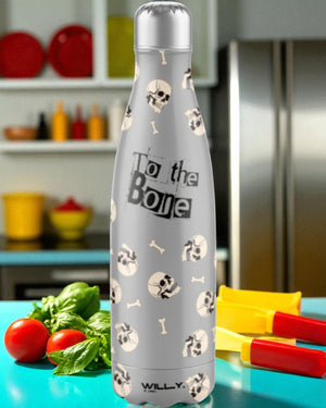 BORRACCIA IN ACCIAIO SKULL 500ML