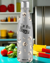BORRACCIA IN ACCIAIO SKULL 500ML