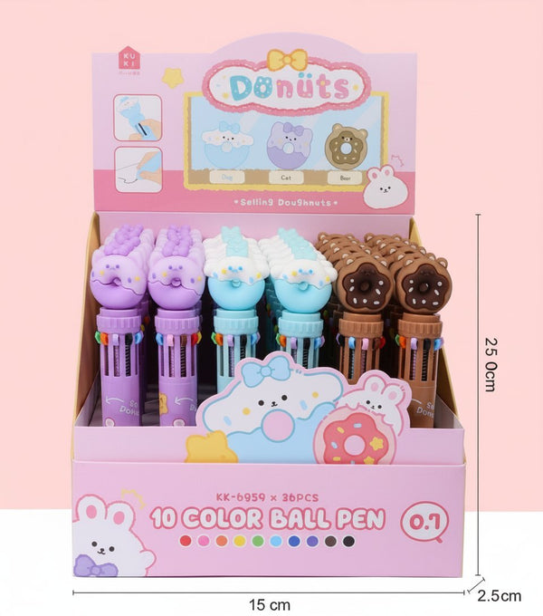 PENNA MULTICOLOR DONUTS