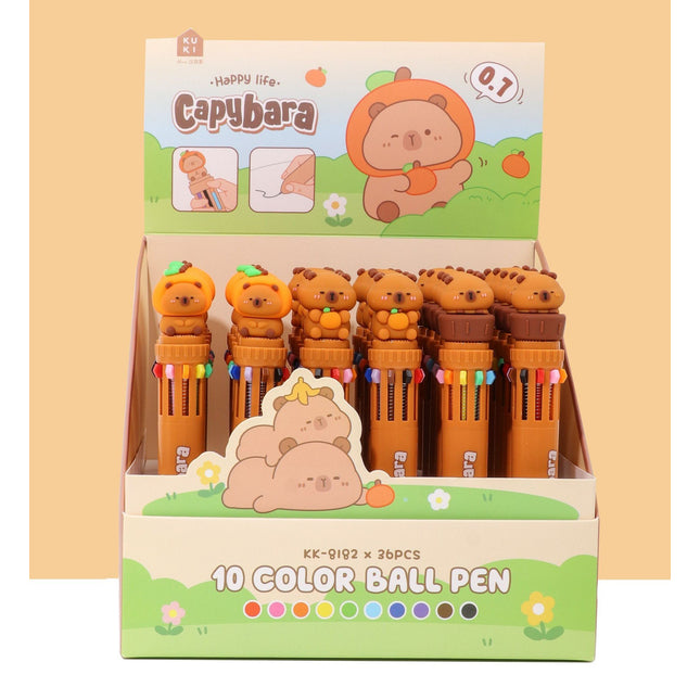 PENNA MULTICOLOR CAPIBARA