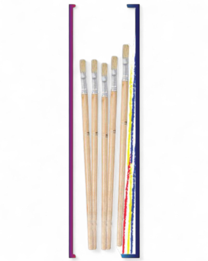 SET 5 PENNELLI IN LEGNO