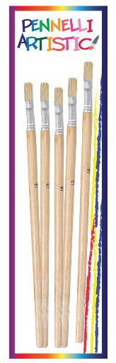 SET 5 PENNELLI IN LEGNO