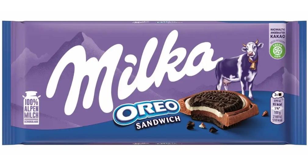MONDELEZ MILKA OREO SANDWICH