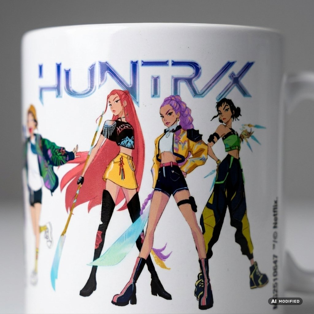 TAZZA K-POP DEMON HUNTERS HUNTRIX