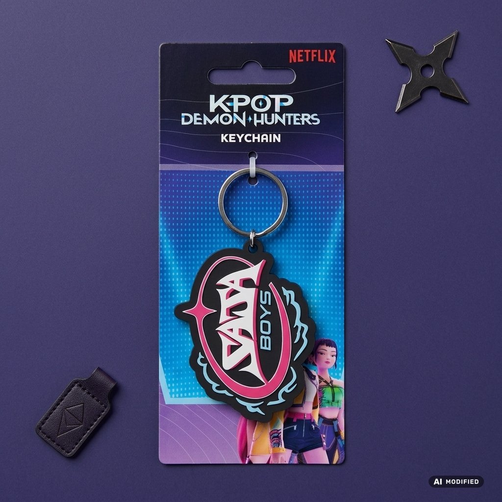 PORTACHIAVI K-POP DEMON HUNTERS SAJA BOYS