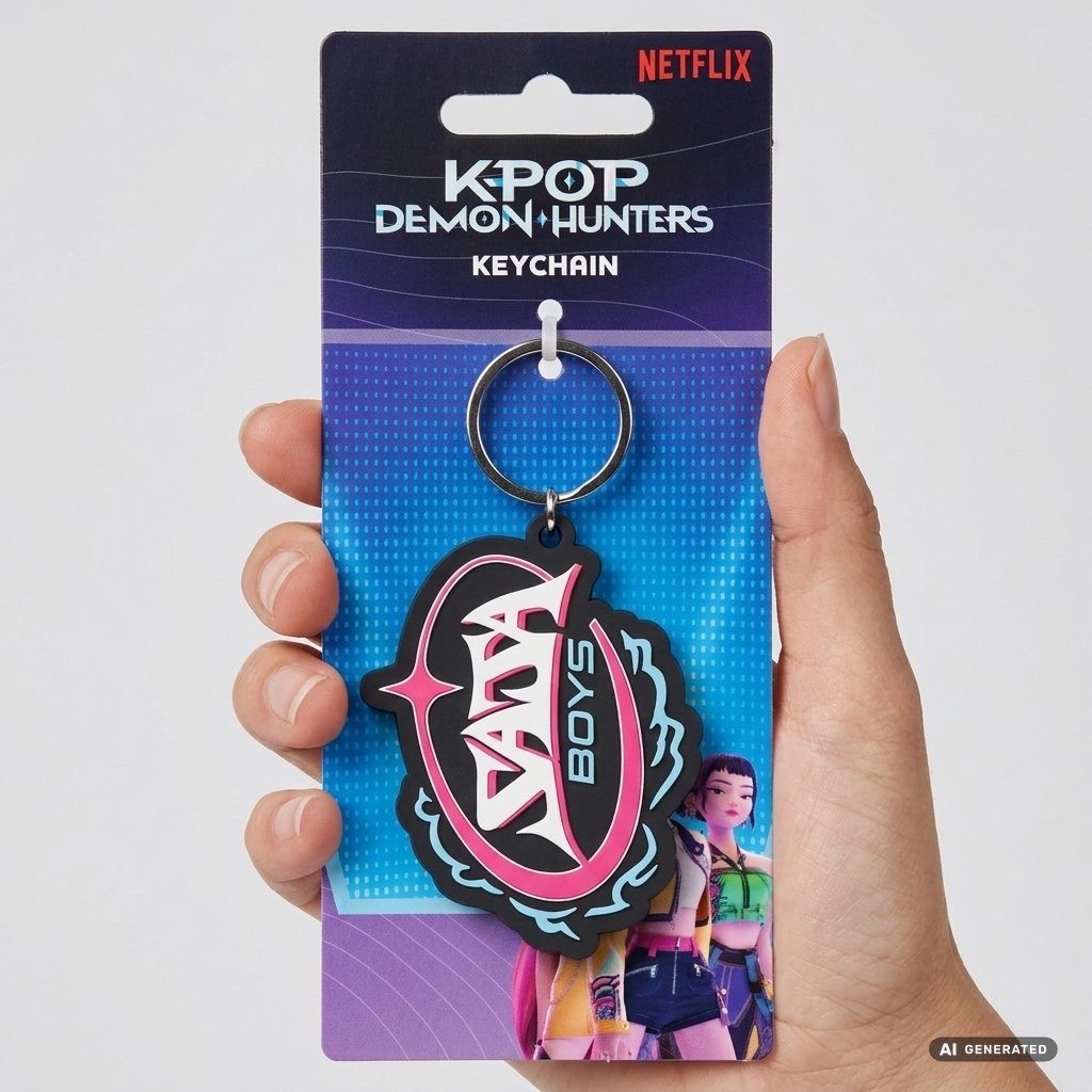 PORTACHIAVI K-POP DEMON HUNTERS SAJA BOYS