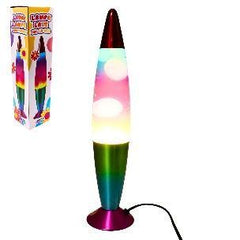 LAMPADA LUMINOSA LAVA ARCOBALENO