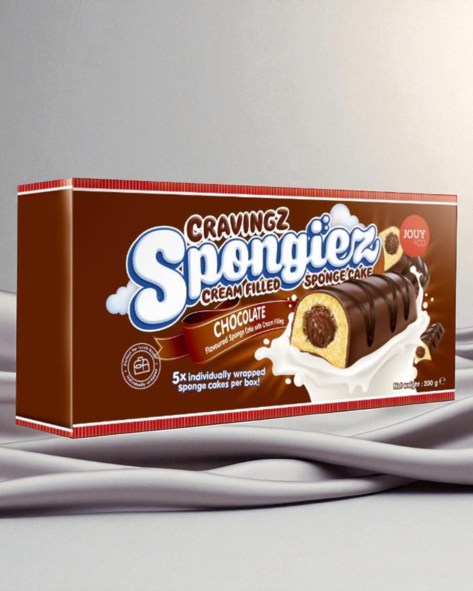 SPONGIEZ CHOCO 200 GR.