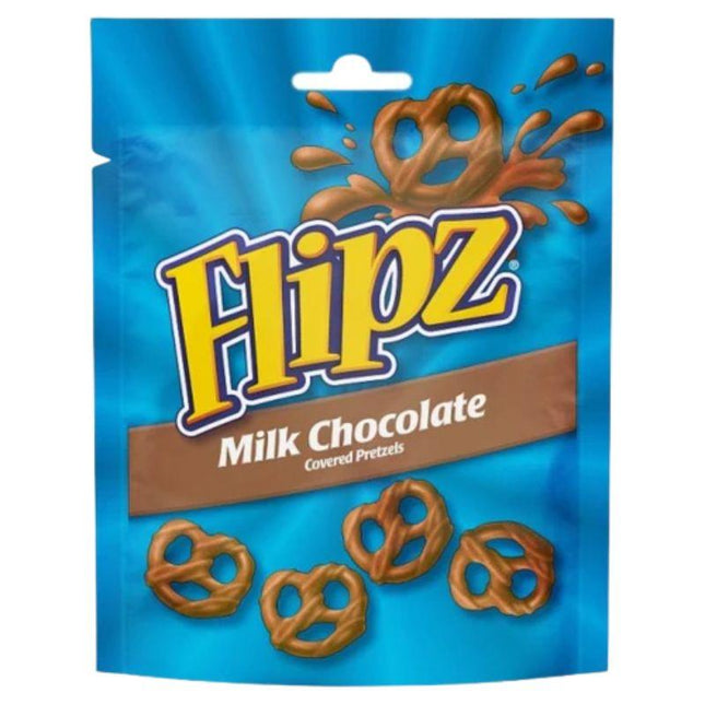FLIPZ MILK CHOCOLATE 90GR - Willy Be Smart