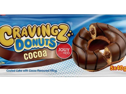 DONUTS CIOCCOLATO 5 PEZZI X 40GR
