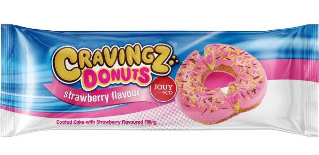 DONUTS FRAGOLA 5 PEZZI X 40GR