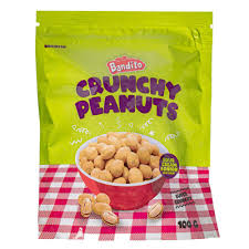 BANDITO CRUNCHY PEANUT SOUR ONION 100 GR. NOCCIOLINE