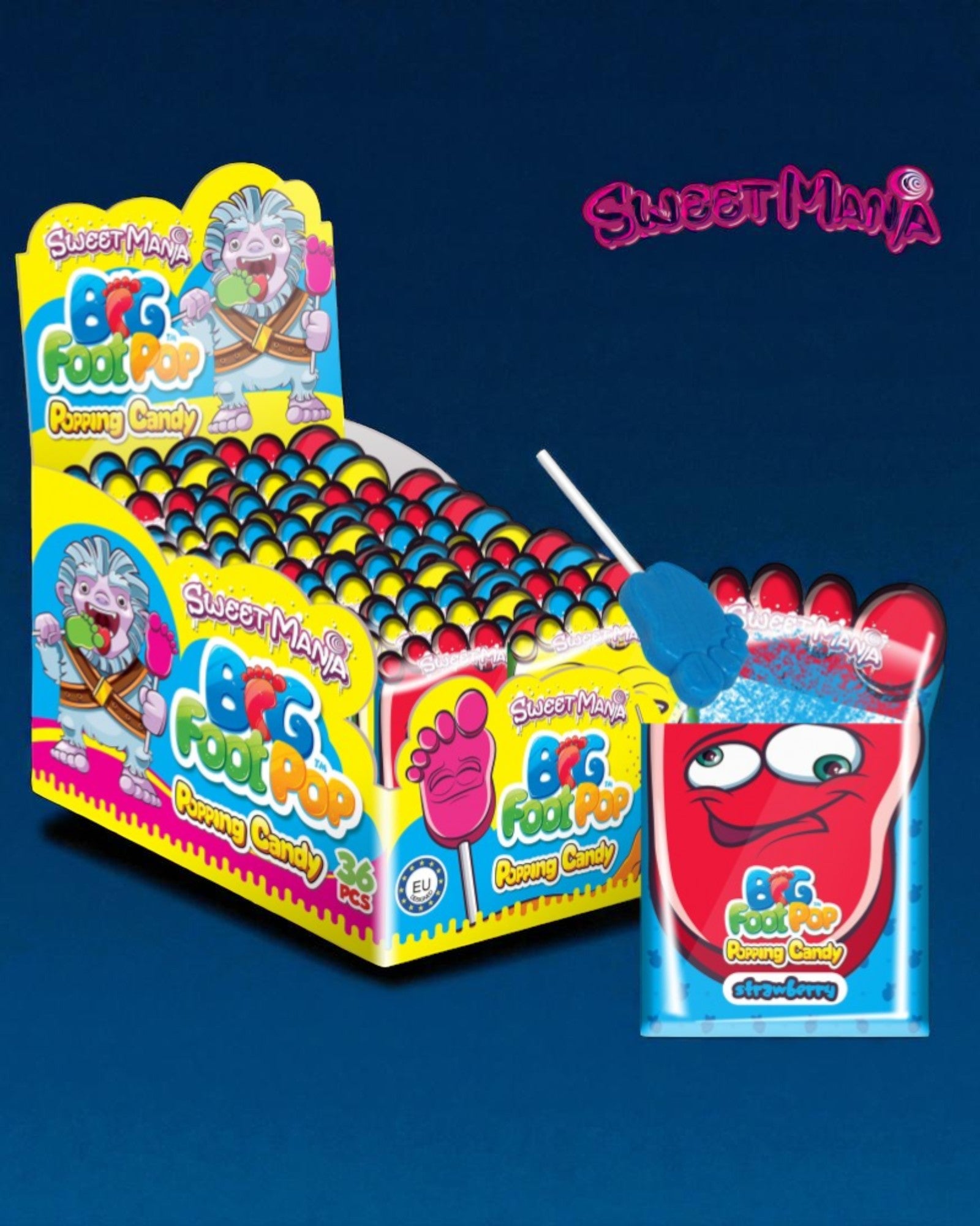 BIG FOOT LOLLIPOP 15 GR. LECCA LECCA