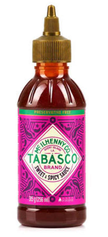 TABASCO SAUCE SWEET  SPICY 256 ML.