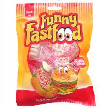 GUMMY FUNNY FASTFOOD 100 GR.