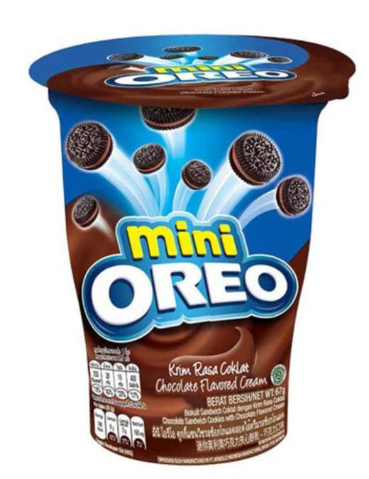 OREO MINI CUP CHOCOLATE 61 GR. BISCOTTI