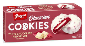 BERGEN RED VELVET COOKIES 128 GR. BISCOTTI