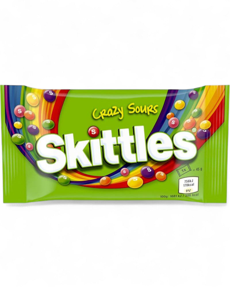 SKITTLES CARAMELLE CRAZY SOURS 38G