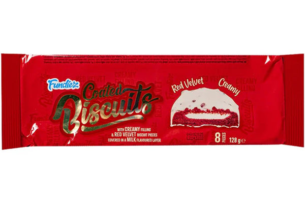 BISCOTTI CREMA RED VELVET 128G