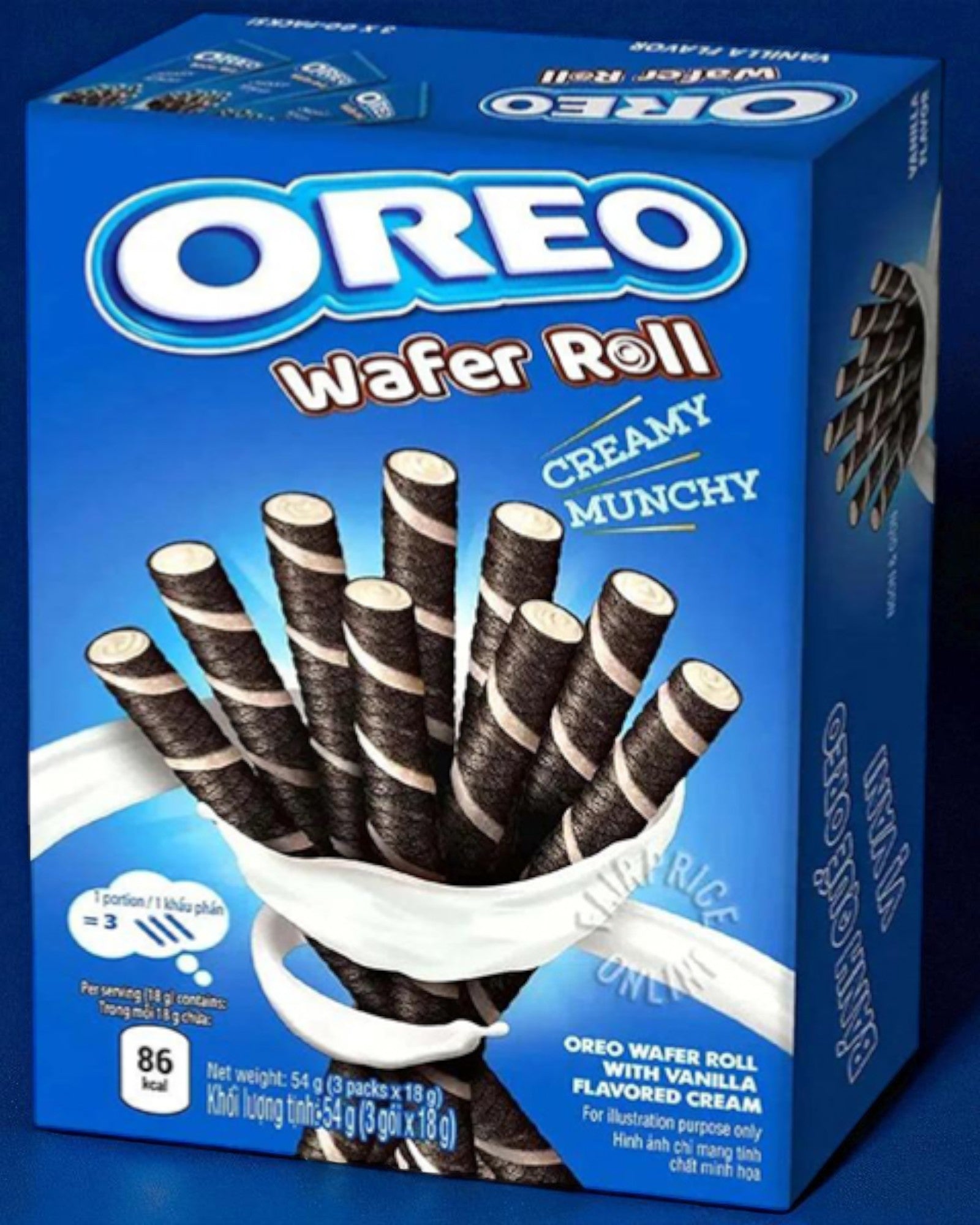 OREO WAFER ROLL VANIGLIA