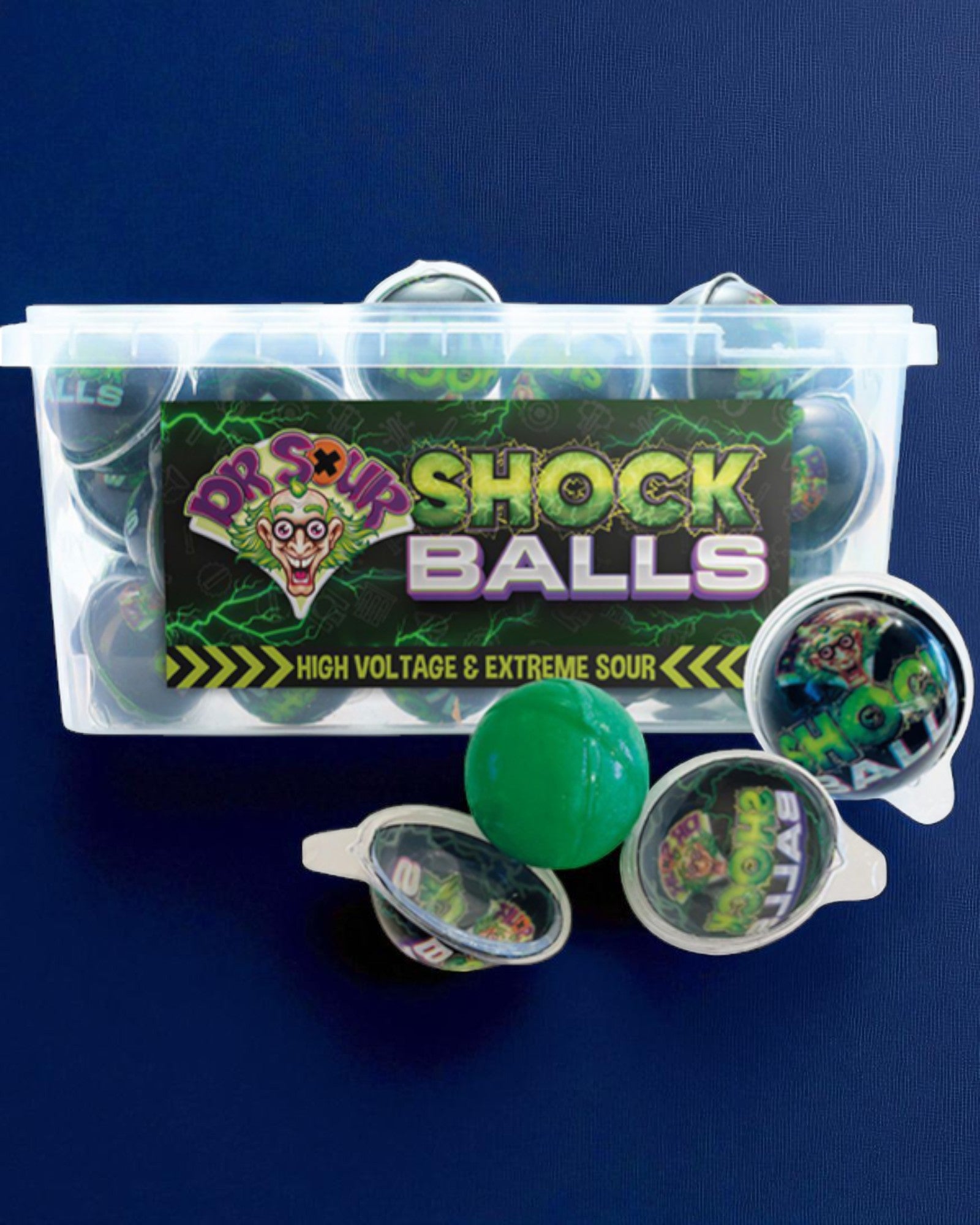 DR. SOUR SHOCKBALLS 18G