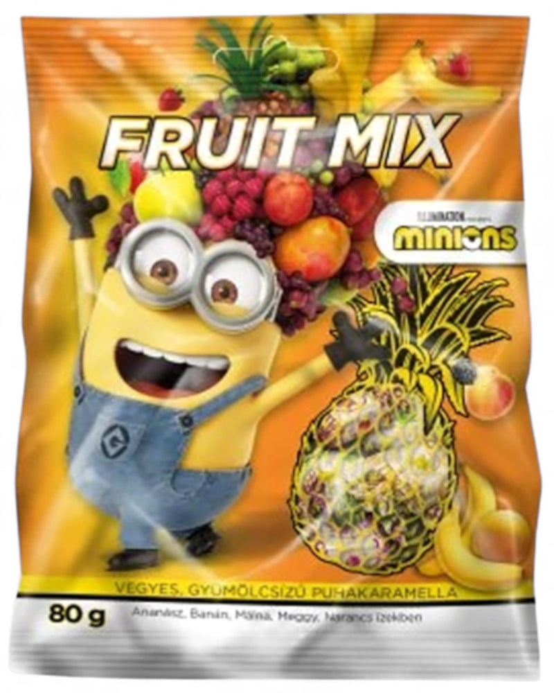 MINIONS FRUIT MIX TAFFY CANDY 80G