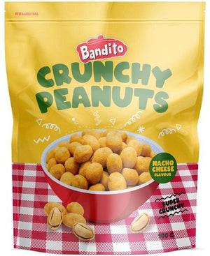 BANDITO CRUNCHY PEANUT NACHO CHEESE 100G