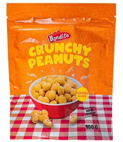 CRUNCHY PEANUT PAPRIKA 100GR