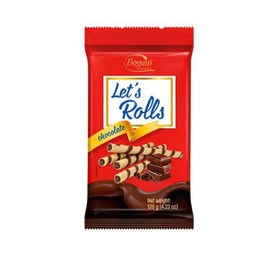 WAFER ROLLS CIOCCOLATA 120GR