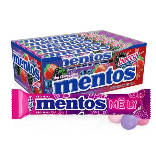MENTOS CANDY ROLL BERRIES 7 GR.