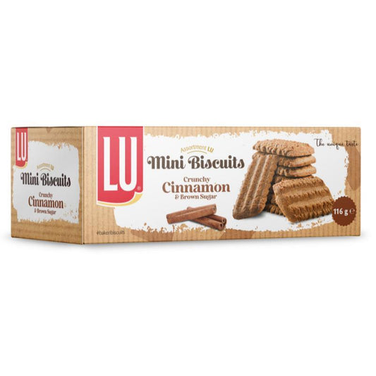 LU MINI BISCUIT CINNAMON 116 GR.