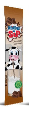 SET 5 CANNUCCE AROMATIZZATE CIOCCOLATA 30 GR. MILKY SIP