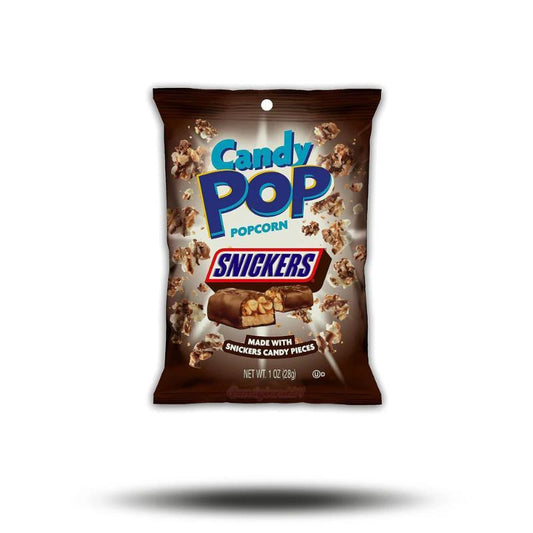 CANDY POP POPCORN SNICKERS MINI 28GR