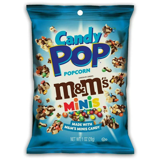 CANDY POP POPCORN MM'S MINI 28GR
